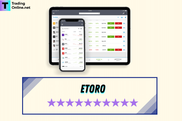 valutazione complessiva di eToro su una scala da 1 a 10 secondo gli analisti di TradingOnline.net